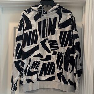 Nike Monochrome Graphic Hoodie